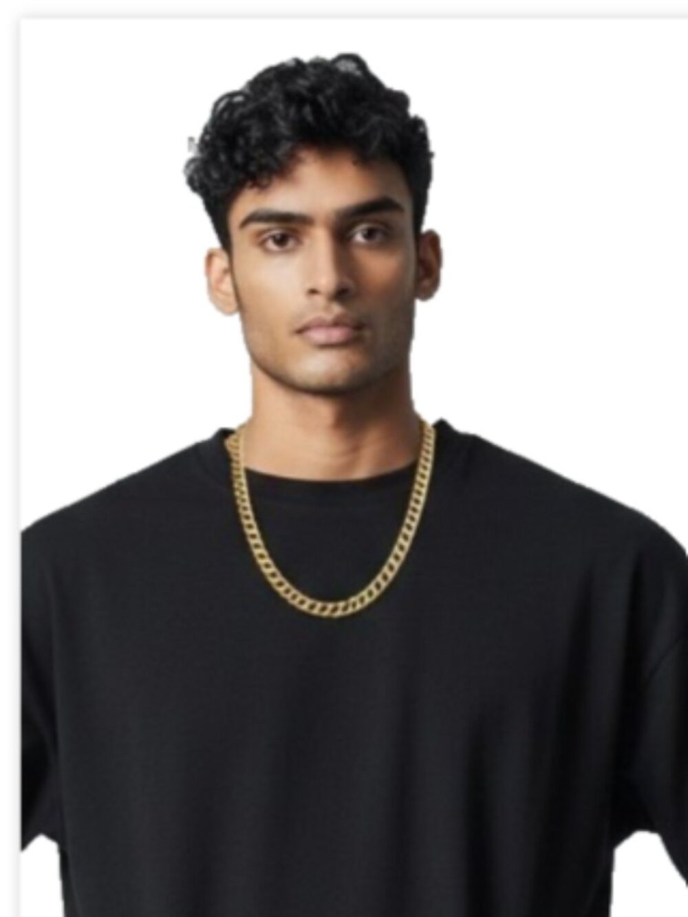 Gold Tone Cuban Link Chain Necklace 24" Heavy Hip Hop Streetwear